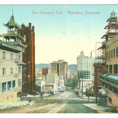 San Francisco, Calif.-Rebuilding Chinatown
