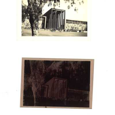 Federal Building at 1939 Golden Gate Exposition World's Fair Chinese Village Parade