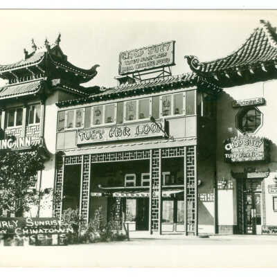 Postcard, Los Angeles, Chinatown, New Chinatown Restaurants, Tuey Far Low