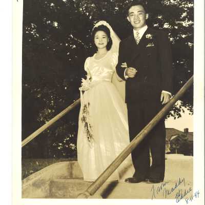 Wedding Photo of Maddy and Eddie