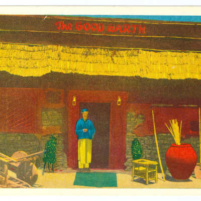 Postcard, Los Angeles, China City, The House of Wang