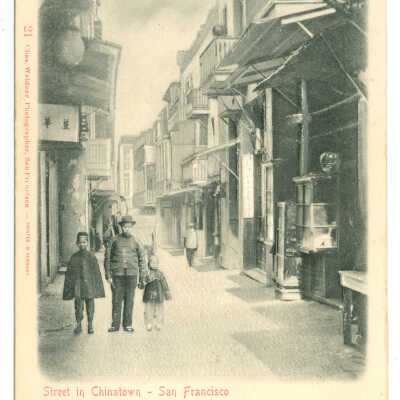 Street in Chinatown-San Francisco