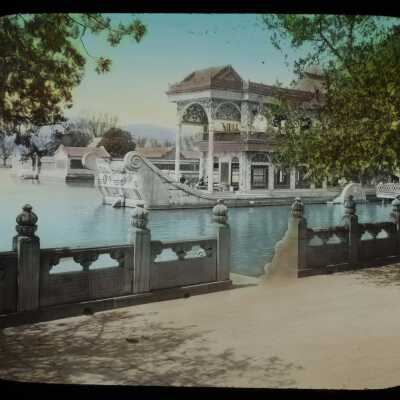 Glass Lantern Slide, Palace