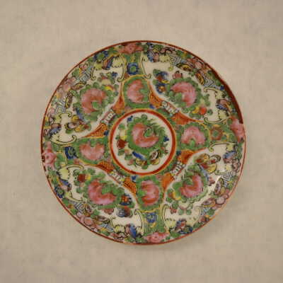 Rose Medallion saucer