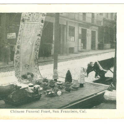 Chinatown Funeral Feast, San Francisco, Cal.