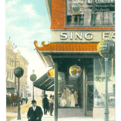 San Francisco, Cal. Grant Ave. & California St., Chinatown