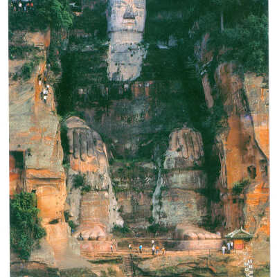 Postcard Set, China, Sichuan, Giant Buddha of Leshan