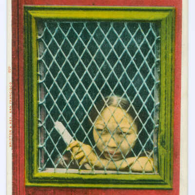 Postcard, San Francisco, A Chinese Slave Girl