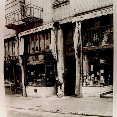 Photograph, Chinatown, Wong Nam Kee store, 914 Grant Ave., 1930, SF