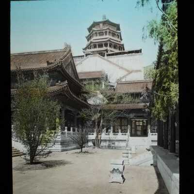 Glass Lantern Slide, Palace