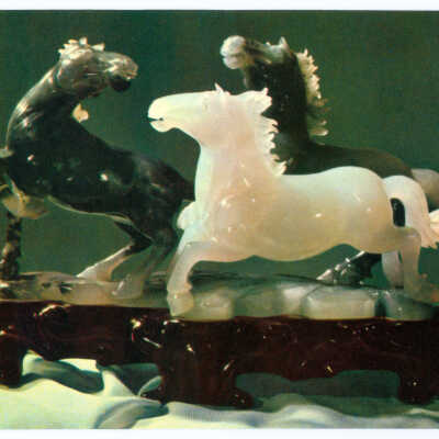 Postcard Set, China, Shanghai, Jade Carving