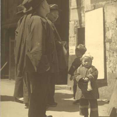 3 Men Standing, The Chinatown Bulletin