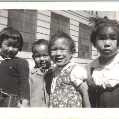 Photograph of 4 Girl Students