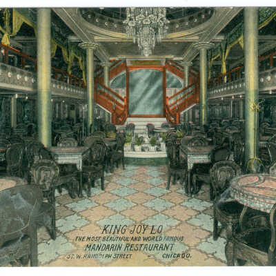 Postcard, Chicago, King Joy Lo