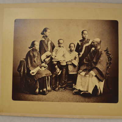 Chinese Family Photo c1900s