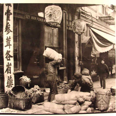 Photograph, Chinatown, 421 Grant Ave., 1870, SF