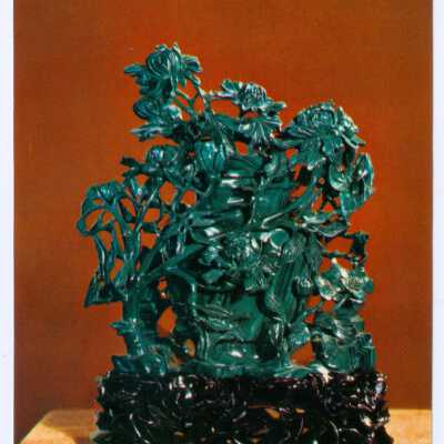 Postcard Set, China, Shanghai, Jade Carving