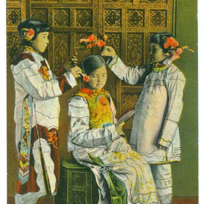Chinese Maidens, Chinatown, San Francisco, California