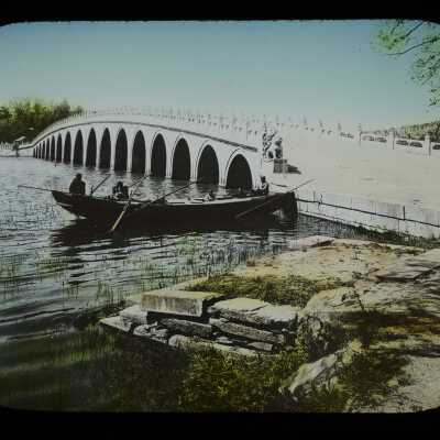 Glass Lantern Slide, Bridge