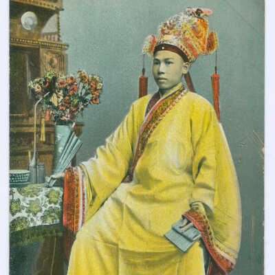 Postcard, Los Angeles, Chinatown, A Chinese Actor
