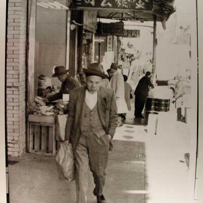 Photograph, Chinatown, Grant Ave, 1940's, SF
