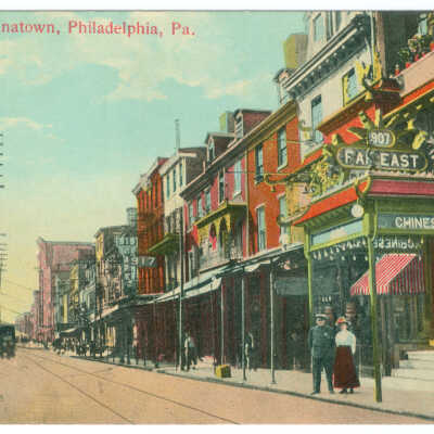 Postcard, Philadelphia, Chinatown, Chinatown, Philadelphia, Pa.
