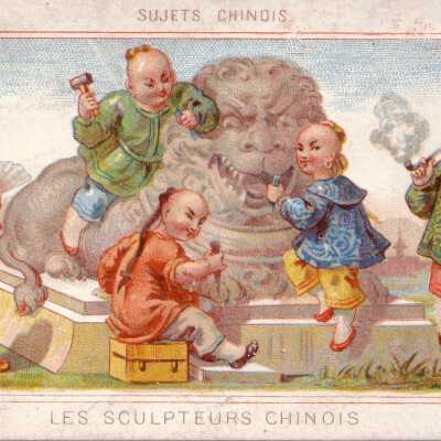"Sujets Chinois-Les Sculpteurs Chinois"