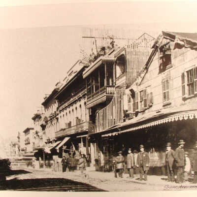 Photograph, Chinatown, Grant Ave., 1880, SF