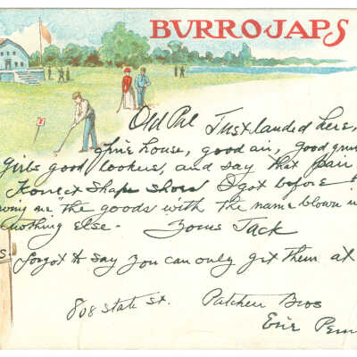 Postcard, Burrojaps