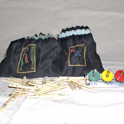 Mahjong Sticks and Chips