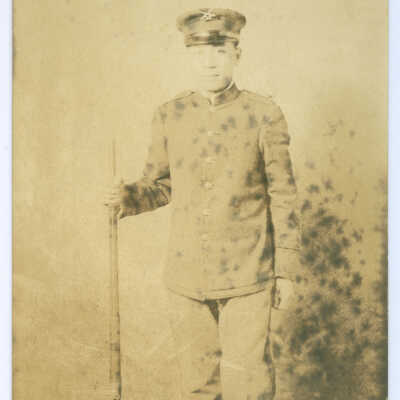 Chinese Man in Uniform