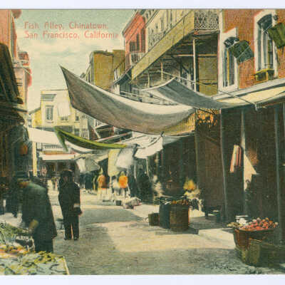Fish Alley, Chinatown, San Francisco, California