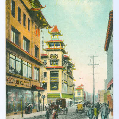 Chinese Bazaars, Chinatown, San Francisco, California