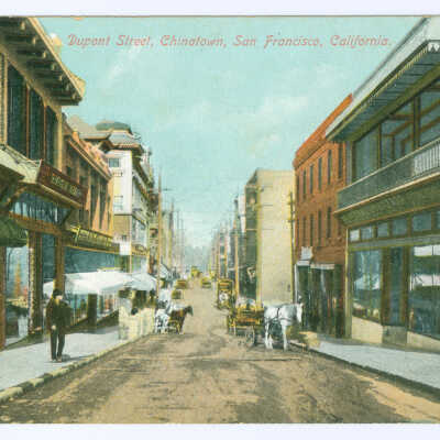 Dupont Street, Chinatown, San Francisco, California.
