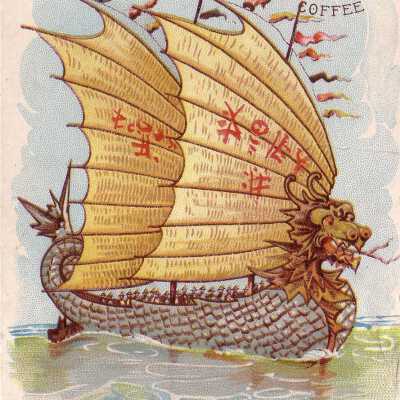 McLaughlin's X-X-X-X Coffee- Chinese War Junk