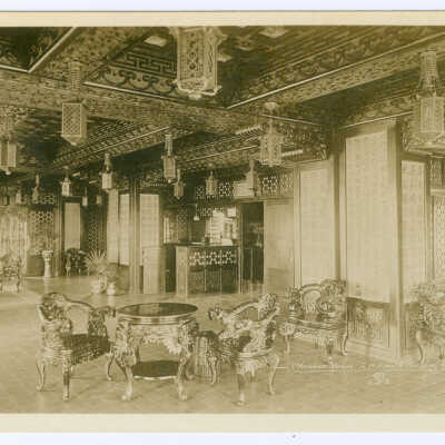 Postcard, Seattle, Chinese Room, LC Smith Building, Seattle, Wash.