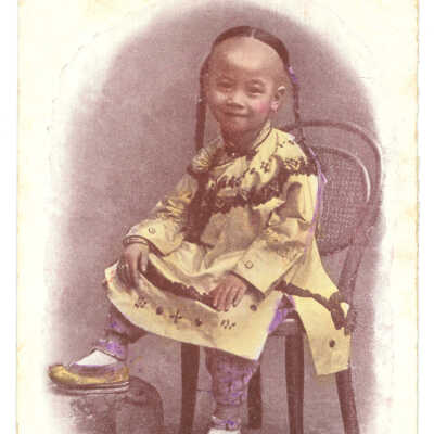 Postcard, A Born American