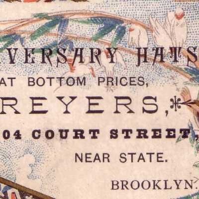 Dreyers Anniversary Hats