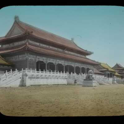 Glass Lantern Slide, Palace