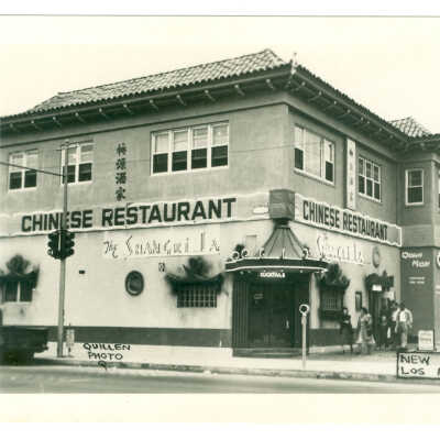Postcard, Los Angeles, Chinatown, New Chinatown, Los Angeles