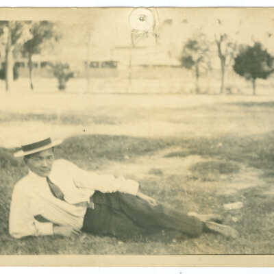 Chinese Man Wearing a Hat