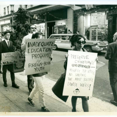 Photograph, Chinatown Demonstration