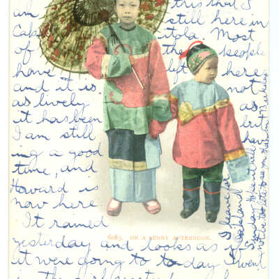 Postcard, On a Sunny Afternoon