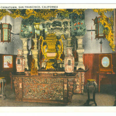 Joss House, Chinatown, San Francisco, California