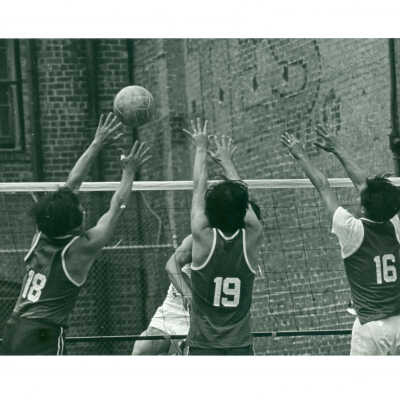 Photograph, People Playing Volleyball