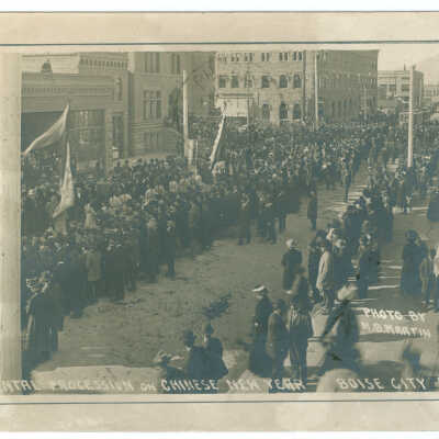 Postcard, The Oriental Procession On Chinese New Year - Boise City Idaho