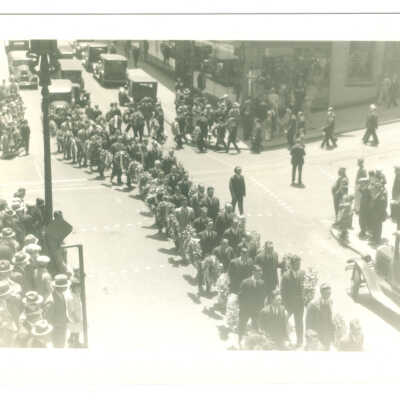 Postcard, San Francisco, Sun Yat-Sen Funeral Procession
