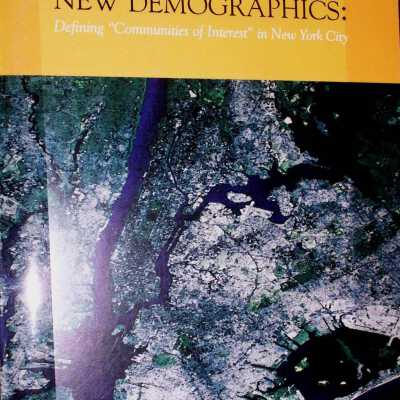 Redistricting and the New Demographics: Defining " Communities of Interest" in New York City