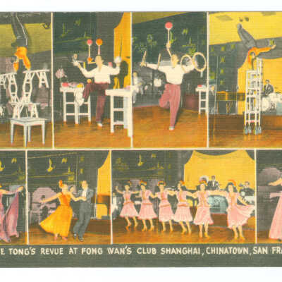 Samme Tong's Revue at Fong Wan's Club Shanghai, Chinatown, San Francisco