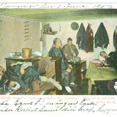 San Francisco, California, Underground Opium Den, Chinatown